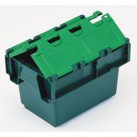 CONTAINERS -PLASTIC ATTACHED LID