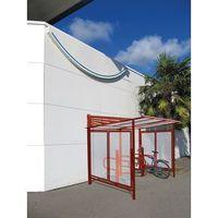 conviviale cycle shelter extension purple red