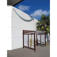 CONVIVALE CYCLE SHELTER - CHOCOLATE BROWN RAL8017