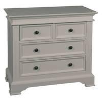 Country Cream 2 Plus 2 Drawer Chest