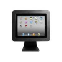 Compulocks iPad Table Lockable Kiosk - Stand for tablet - aluminium - black - for Apple iPad (3rd generation), iPad 2, iPad Air, iPad Air 2, iPad with
