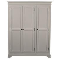 Country Cream 3 Door Wardrobe