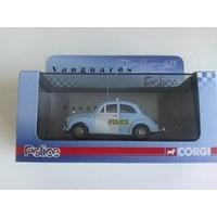 Corgi Vanguards - Morris Minor - Metropolitan Traffic Police 25th Anniversary - 1:43 Scale Model - VA 05806