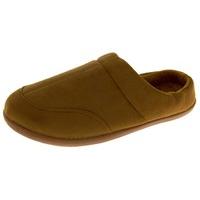 Coolers Premier Mens Faux Suede Outdoor Sole Mule Slippers