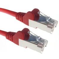 Connekt Gear 0.5m RJ45 Cat6A SSTP Stranded Snagless Network Cable - Red