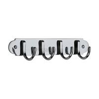 Coat Hooks on Plate Finish: Polished Chrome