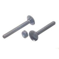 Coach Carriage Bolt M10 X 280MM Bzp with Nut ( Pack of 20 )