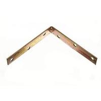 corner brace angle repair bracket yellow zinc plated steel 150mm pack  ...