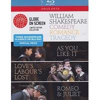 Comedy Romance Tragedy [Thea Sharrock; Dominic Dromgoole, Various] [OPUS ARTE: BLU RAY] [Blu-ray] [2015]