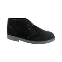 Cotswold Mens Sahara Desert Boot Black Suede Lace Up Desert Boot 7