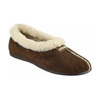 Cotswold Gretton Ladies Slippers Brown 37