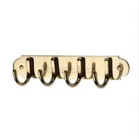 Coat Hooks on Plate Finish: Polished Brass