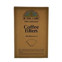 Coffee Filters No.4 Unbleached (100\'s Large) - x 3 Pack Savers Deal