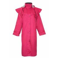 Country Estate Sandringham Ladies Full Length Coat - Size: 10, Color: Red