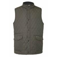 country estate gainsborough mens quilted bodywarmer size m color olive