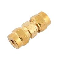 Connect 31152 4mm Brass Straight Coupling (Pack of 10)