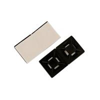 connect 30343 19 x 19mm self adhesive cable tie mount natural pack of  ...