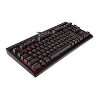 Corsair CH-9115020-UK K63 Cherry MX Red Backlit 10 Key-Less Mechanical Gaming Keyboard - Black