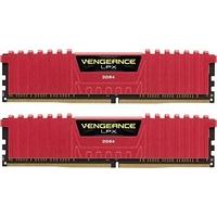 Corsair CMK8GX4M2B3866C18R Vengeance LPX 8 GB (2 x 4 GB) DDR4 3866 Mhz C18 XMP 2.0 High Performance Desktop Memory - Red