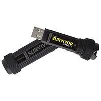 Corsair CMFSV3B-16GB Flash Survivor Stealth 200 m 16 GB USB 3 Rugged Design Water Proof Flash Drive - Silver