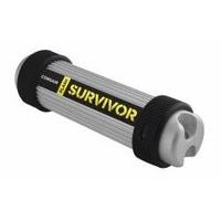 Corsair CMFSV3B-64GB Flash Survivor Stealth 200 m 64 GB USB 3 Rugged Design Water Proof Flash Drive - Silver