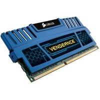 Corsair CMZ8GX3M1A1600C10B Vengeance 8 GB (1 x 8 GB) DDR3 1600 Mhz C10 XMP Performance Memory Kit - Blue