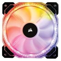 Corsair CO-9050065-WW HD Series HD120 120 mm Low Noise High Pressure Individually Addressable RGB LED Case Fan - Black