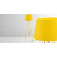 collins floor lamp ochre yellow