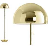 Collet Floor Lamp, Brass