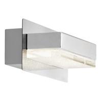 Contemporary LED Wall Light in Plated Polished Chrome