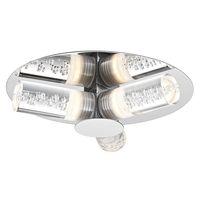 Contemporary LED Bathroom Light with Bubble Acrylic Shades