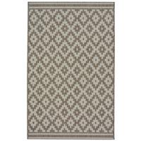 County Geo Design Taupe Rug 120x170cm