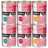 cosma thai in jelly saver pack 12 x 400g chicken with tuna