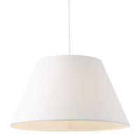Colours Eos White Tapered Light Shade (D)30.5cm