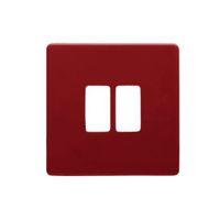 colours claret switch front plate