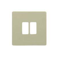 colours oyster switch front plate