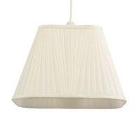 colours conwey ivory pleated light shade d30cm