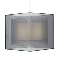 Colours Taylor Grey Triple Layered Light Shade (D)30cm