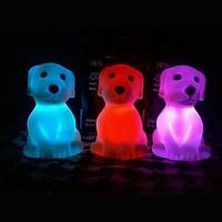 Coway Colorful Pug LED Night Light Christmas Supplies Lovely