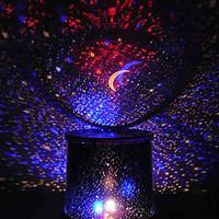 Color-changing Star Beauty Starry Sky Projector Night Light (3xAA, Random Color)