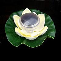 Colour Changing Floating Solar Lotus Flower Garden Pool Nightlight