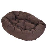 Cosy Mocca Dog Bed - 120 x 105 x 25 cm (L x W x H)
