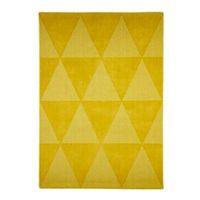 Colours Lucille Yellow Rug (L)1.7m (W)1.2m