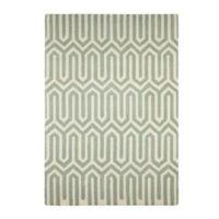 Colours Larissa Cream & Turquoise Rug (L)1.7m (W)1.2m