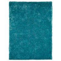 Colours Luino Teal Rug (L)1.6m (W)1.2m