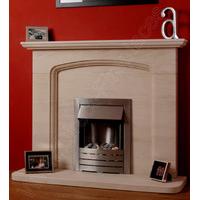 Cotswold Limestone Fireplace Package With Gas Fire