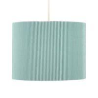 colours zadeh duck egg micropleat light shade d20cm