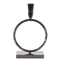 colebrook circle black nickel table lamp base