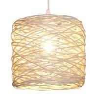 Colours Baroda Natural Rattan Light Shade (D)21cm