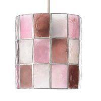 Colours Cabriole Pink Cylinder Lamp Shade (D)16cm